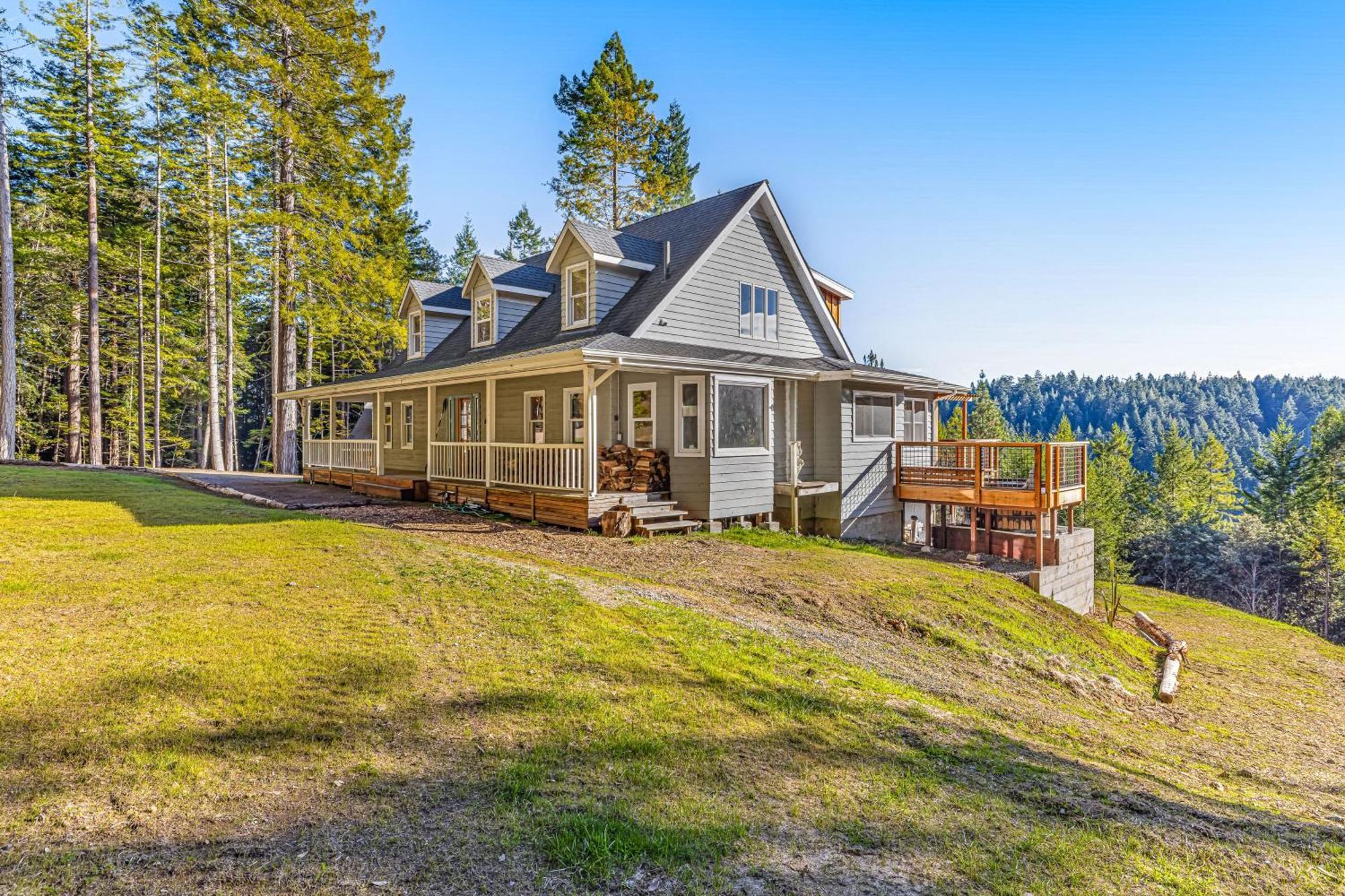 Mendocino Redwood Retreat - Vista Home Albion ภายนอก รูปภาพ